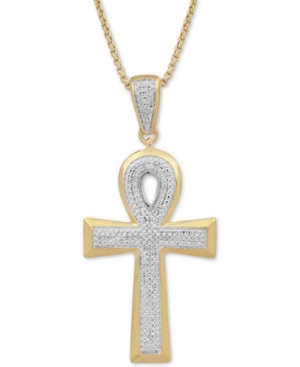 image of Men-s Diamond Ankh 22