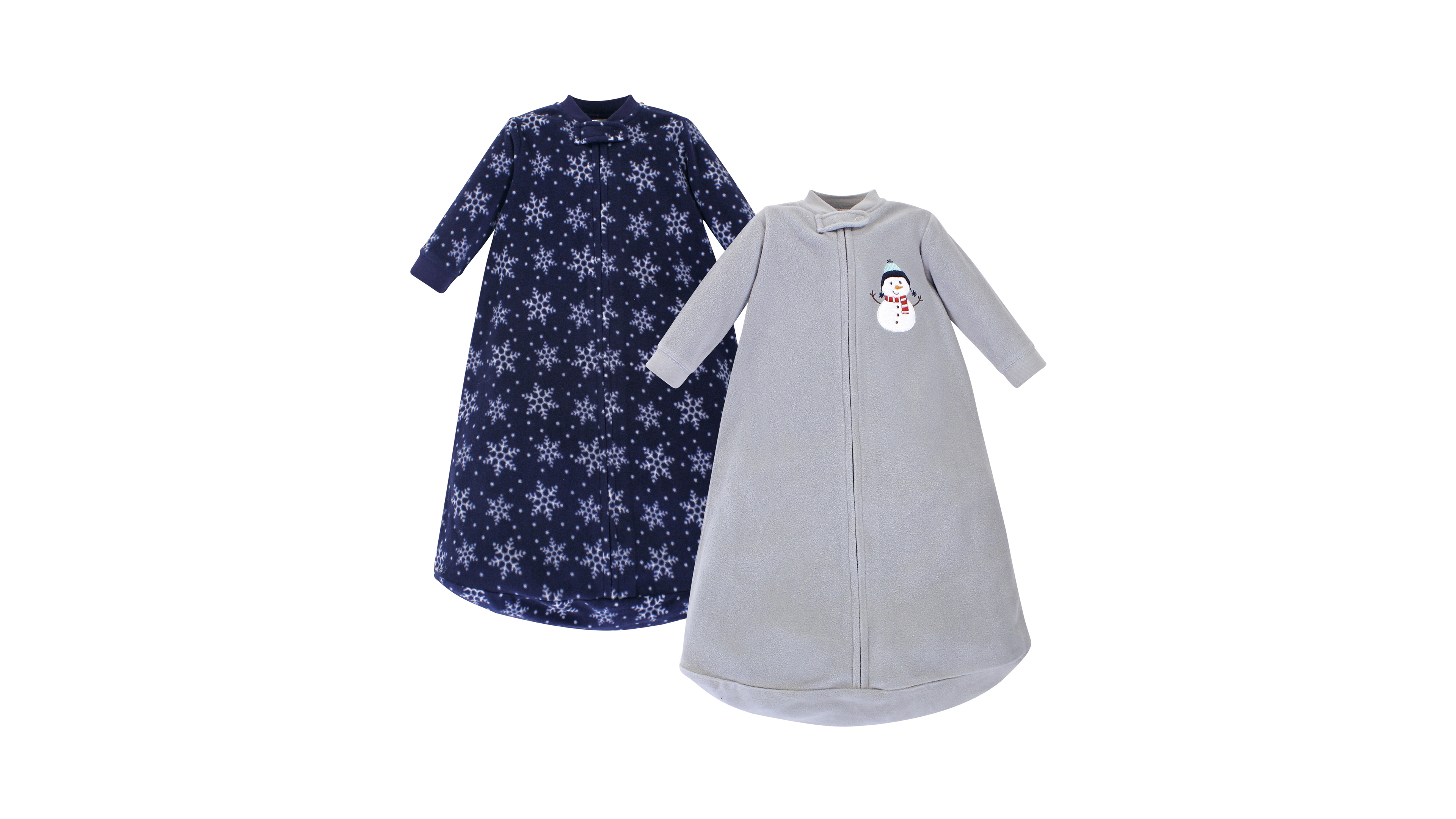 Hudson Baby Boys Fleece Wearable Sleep Sack with Integrated Sleeves