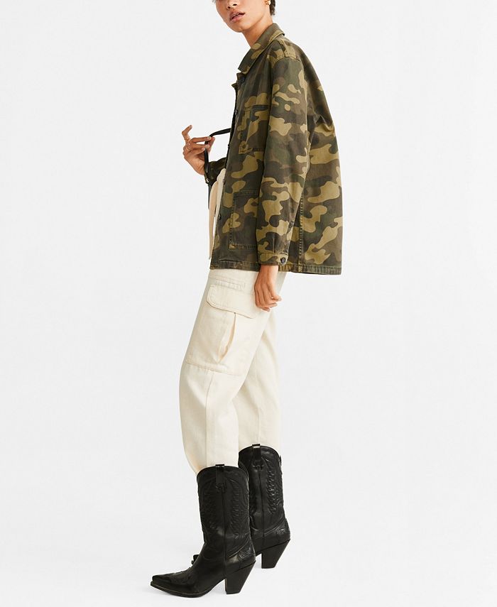 MANGO Military-Inspired Style Jacket - Macy's