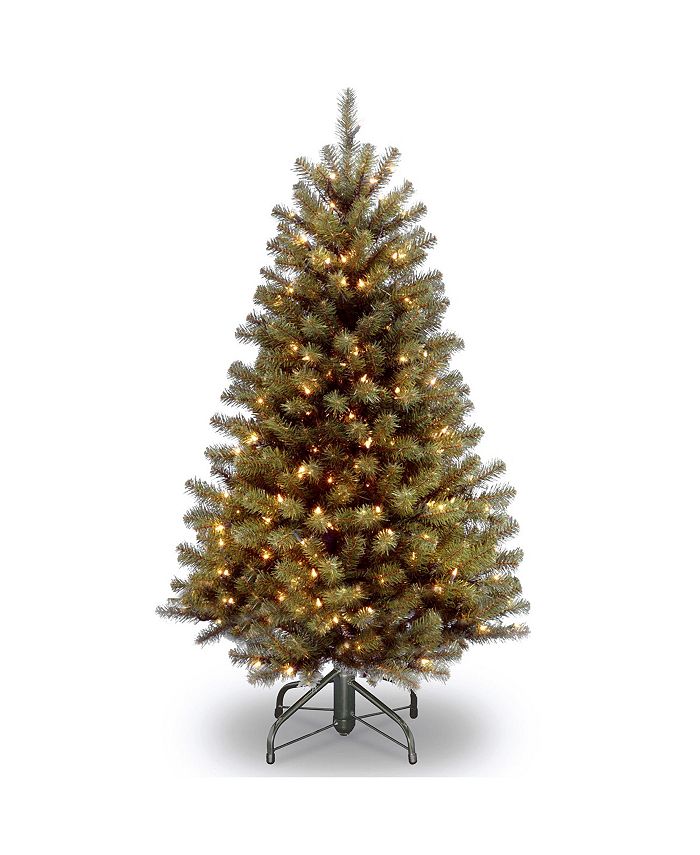 National Tree Company - 5 ft. North Valley Spruce Tree with Clear Lights