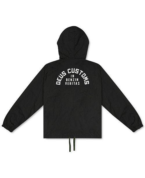 Deus Ex Machina Men S Deckard Relaxed Fit Packable Logo Print