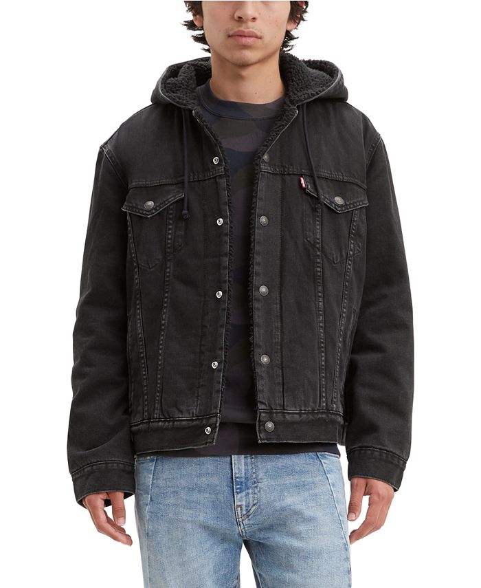 Men's Denim Hoodie Jacket, Men's Jackets & Coats