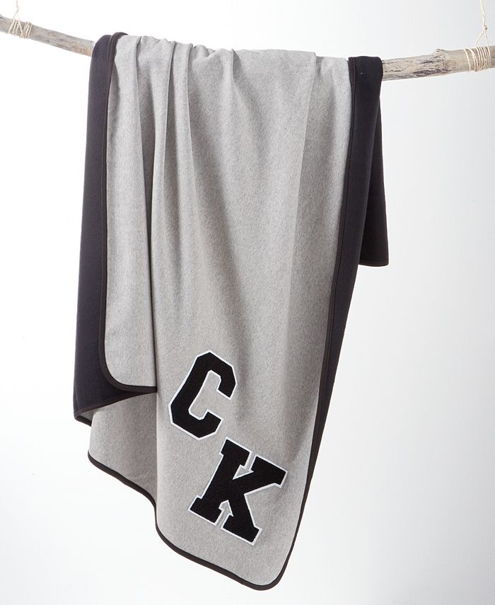 Calvin klein online varsity throw