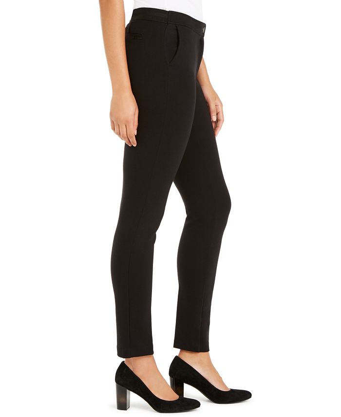 Anne Klein Ponté-Knit Skinny Pants & Reviews - Pants & Capris - Women - Macy's