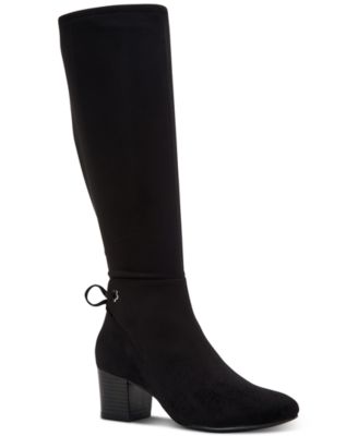 Charter Club Women's Jaccque Tall Stretch Boots, Created for Macy's ...