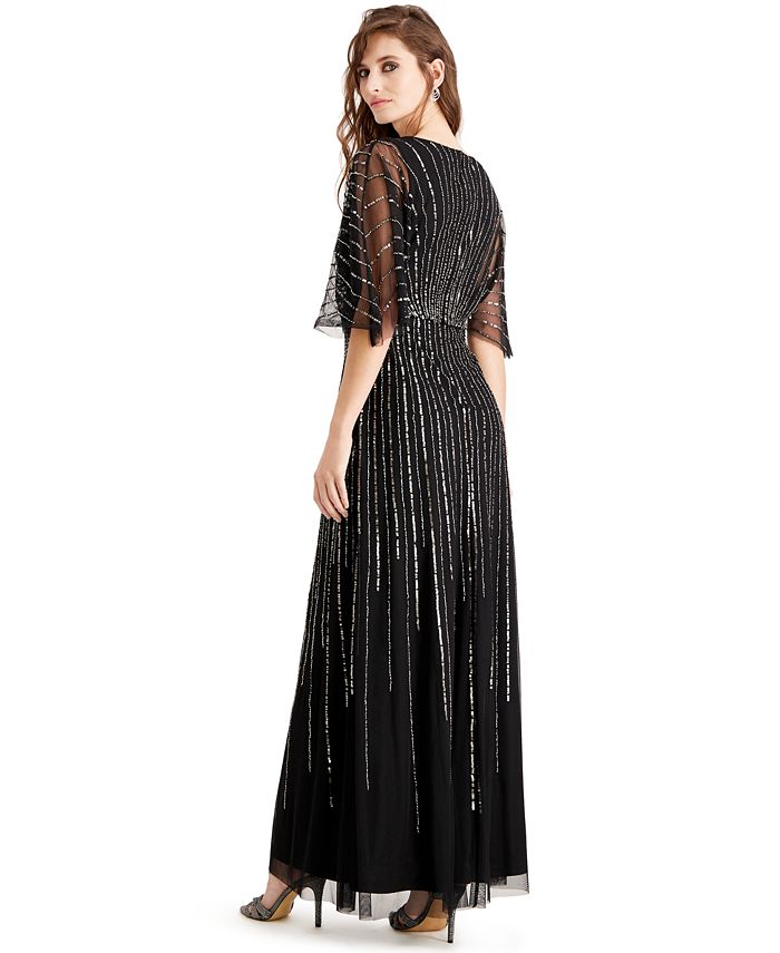 Adrianna papell kimono sleeve dress hot sale