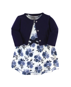 Touched by Nature Baby Girl Organic Dress and Cardigan