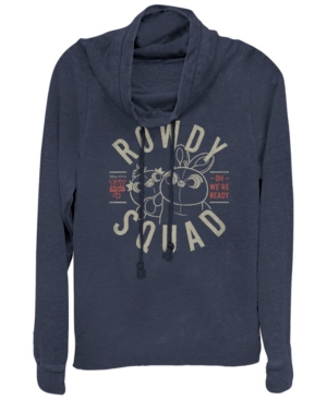 Disney Pixar Juniors' Toy Story 4 Rowdy Squad Cowl Neck Sweatshrit