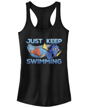 Disney Pixar Juniors' Finding Dory Just Swimming Ideal Racerback Tank Top
