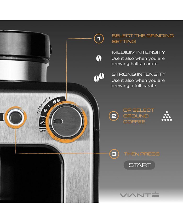 Viante Mini Grind and Brew 4 Cup Macy's