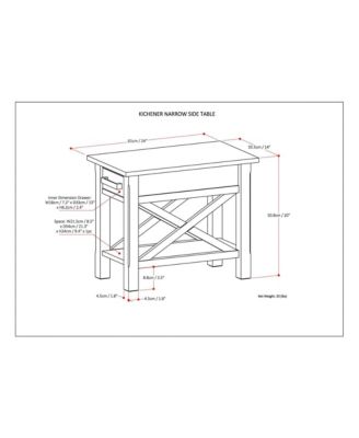 Kitchener Side Table