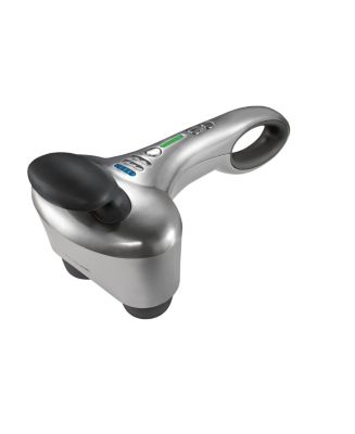 brookstone max hot and cold vibration massager Brookstone Cordless Hot and Cold Percussion Deep Tissue Massager Gun, 6  Intensity Levels