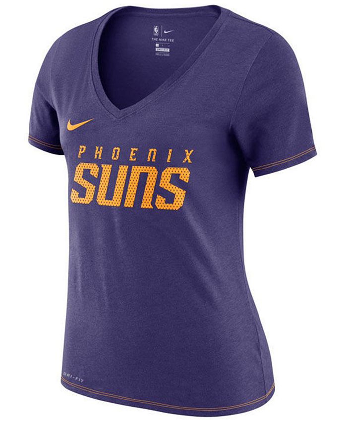 Nike Women's Phoenix Suns Dri-Fit V-neck T-Shirt - Macy's