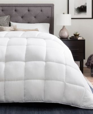 Brookside - Down Alternative Quilted Comforter with Duvet Tabs, Oversized King