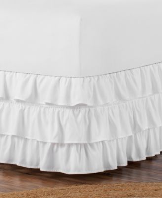 Levinsohn Textiles - Belles & Whistles 3-Tiered Ruffle Queen Bed Skirt