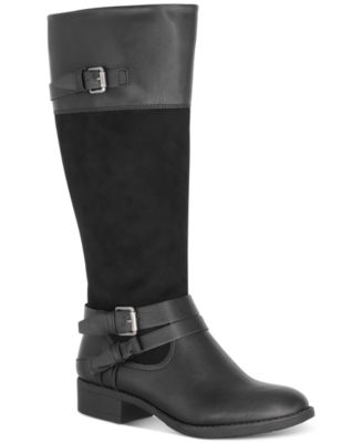 Style & Co Ashliie Riding Boots, Created for Macy's - Macy's