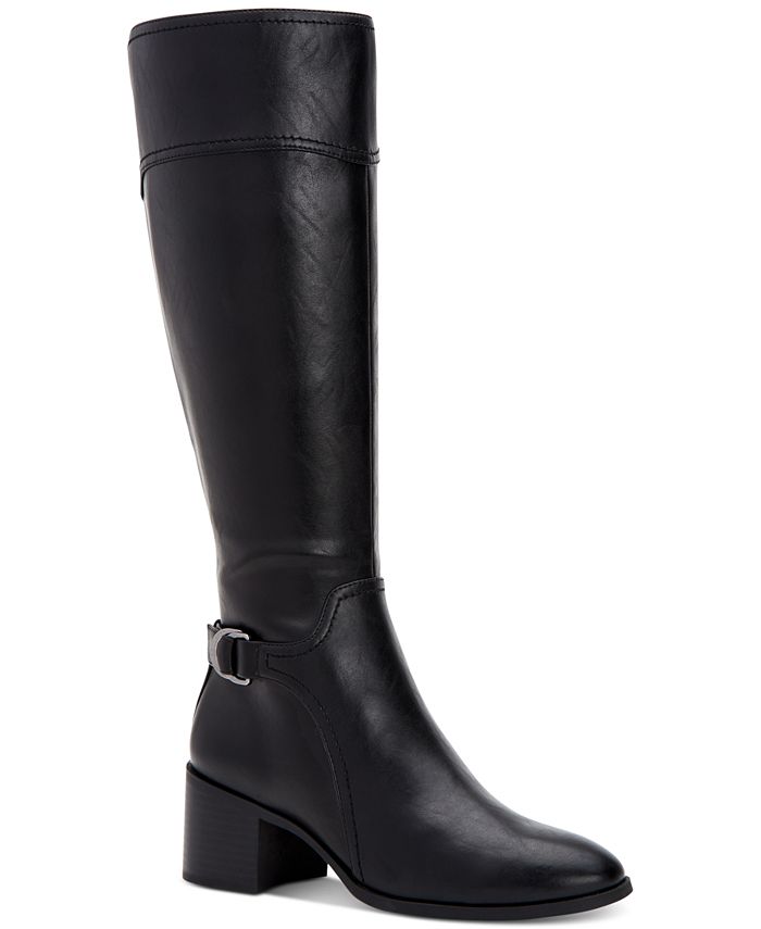 Style & Co Vannie Riding Boots, Created for Macy's & Reviews - Boots ...