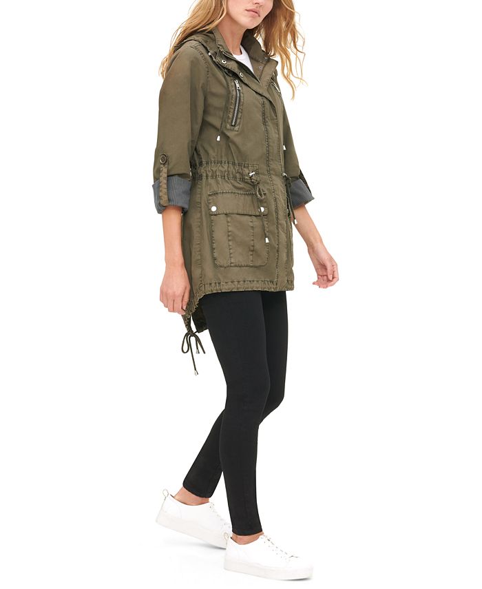 Levi's Women's Hooded Utility Jacket Macy's