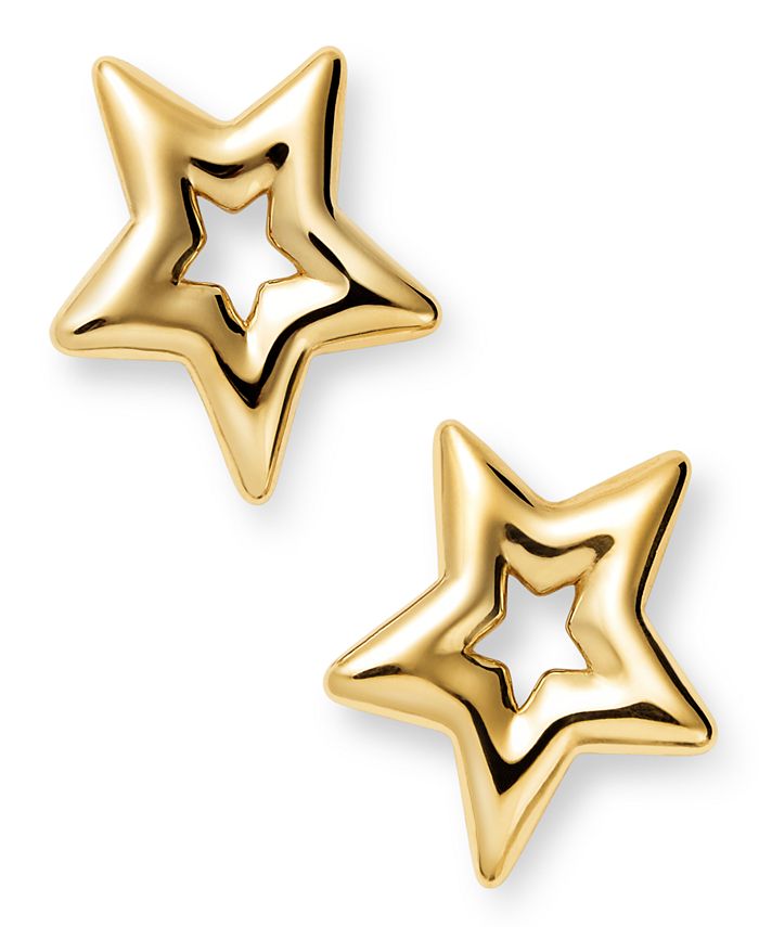 Gold stud cheap earrings macys