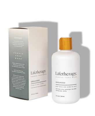 Lifetherapy - Grounded Body Wash & Bubbling Bath, 12 oz.