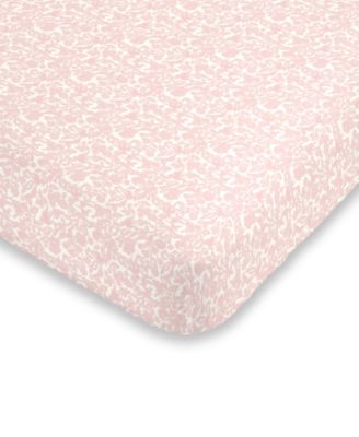 floral crib sheet