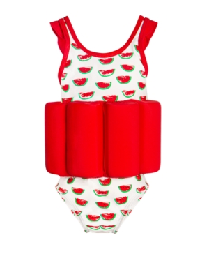 image of Miss Glitter Baby Watermelon Float Suit