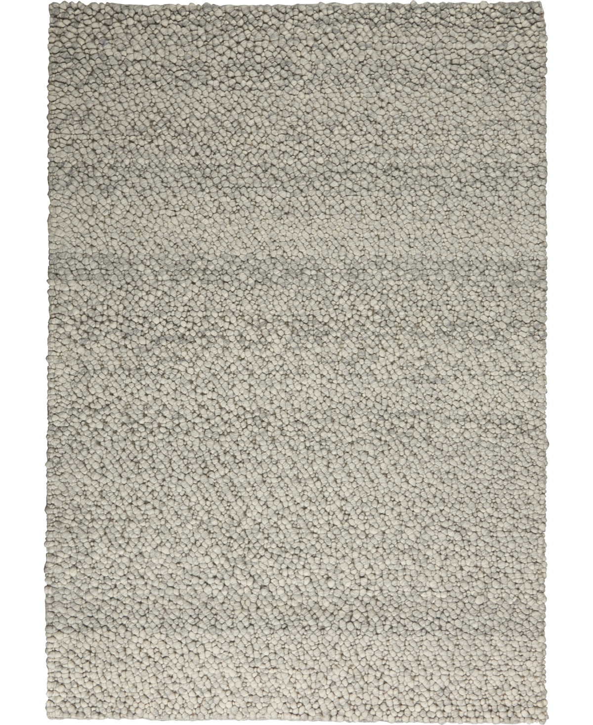 Calvin Klein Ck940 Riverstone Gray And Ivory 4' X 6' Area Rug In Grey,ivory