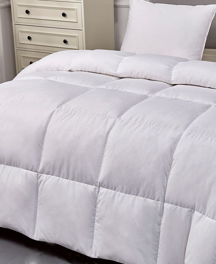 Kathy Ireland White Feather Down Full/Queen Comforter Macy's