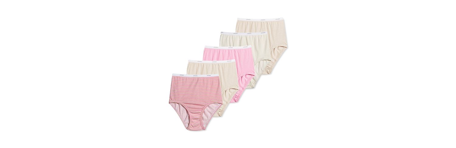 Women's Classics Cotton 5 Pack Brief Underwear 1743