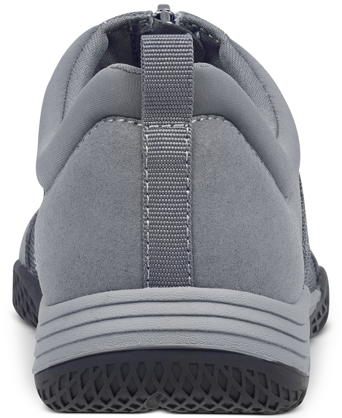 Shop Easy Spirit Women's Bestrong Zip-up Walking Sneakers In Slate Gray