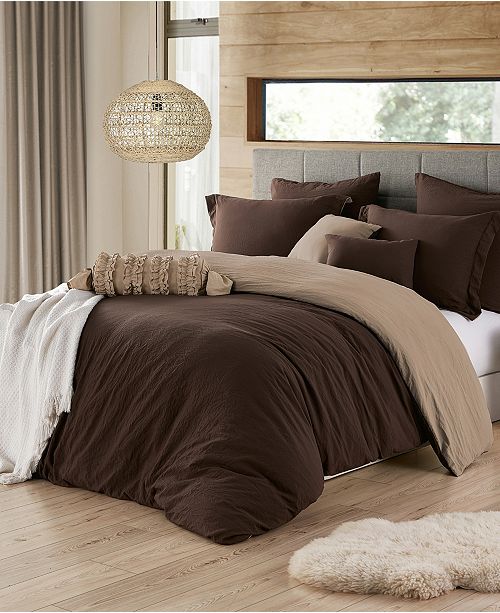 brown duvet cover queen