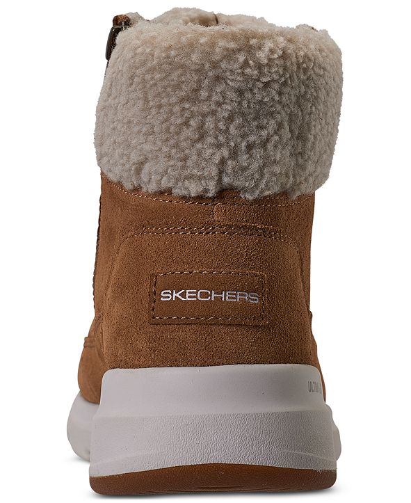 skechers glacial ultra lace up boot