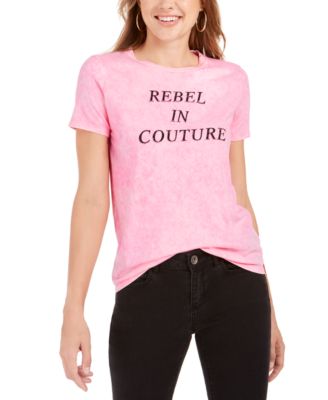 Juicy Couture - Rebel Cotton Graphic-Print T-Shirt