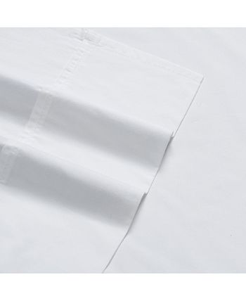 Charisma Classic Solid 400 Thread Count Cotton Percale 4-Pc. Sheet Set