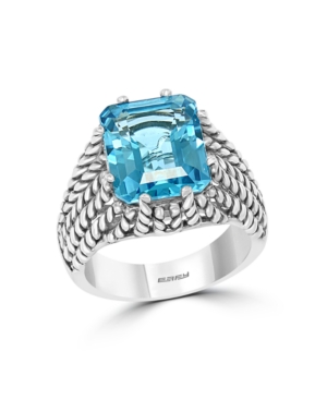 image of Effy Blue Topaz ( 4-3/4 ct. t.w.) Ring in Sterling Silver