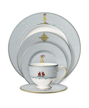 Shop Wedgwood Sailors Farewell 5-piece Place Setting In Multi