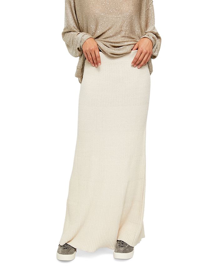 Free People Shine Bright Maxi Sweater Skirt Macy s