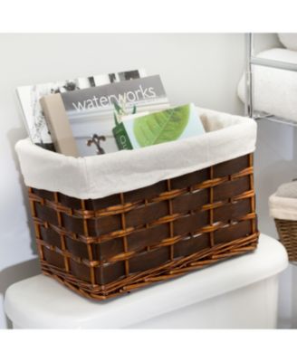 Honey Can Do 7-Piece Wicker Hamper & Basket Set