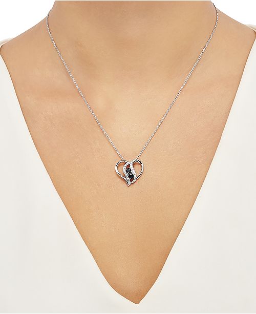 blue sapphire necklace macys