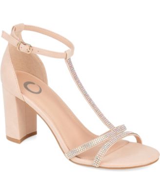 nude heels macys