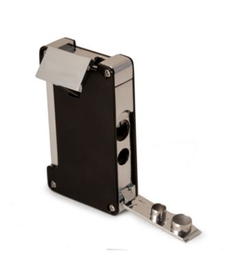 Torch Lighter with Punch Cutter in A Gunmetal and Anodized Case