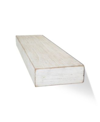 American Art Decor Wood Floating Wall Shelf