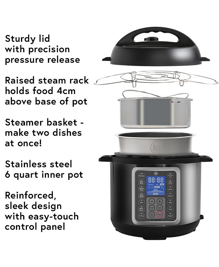 Mealthy MultiPot 6 Qt. 9in1 Programmable Pressure Cooker Macy's