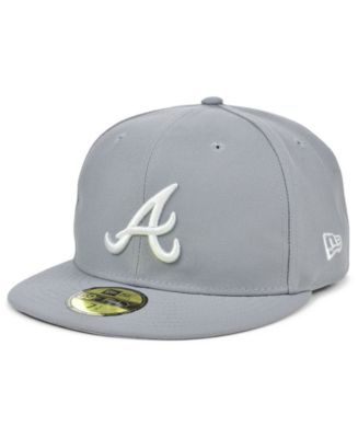 Atlanta Braves New Era Black on Black Dub 59FIFTY Fitted Hat