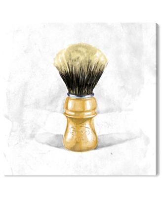 Shave Brush Canvas Art - 12" x 12" x 1.5"