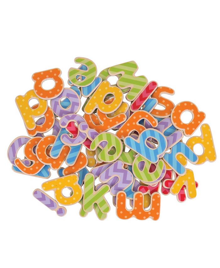 Redbox Bigjigs Toys Educational Wooden Magnetic Letters - Lowercase ...