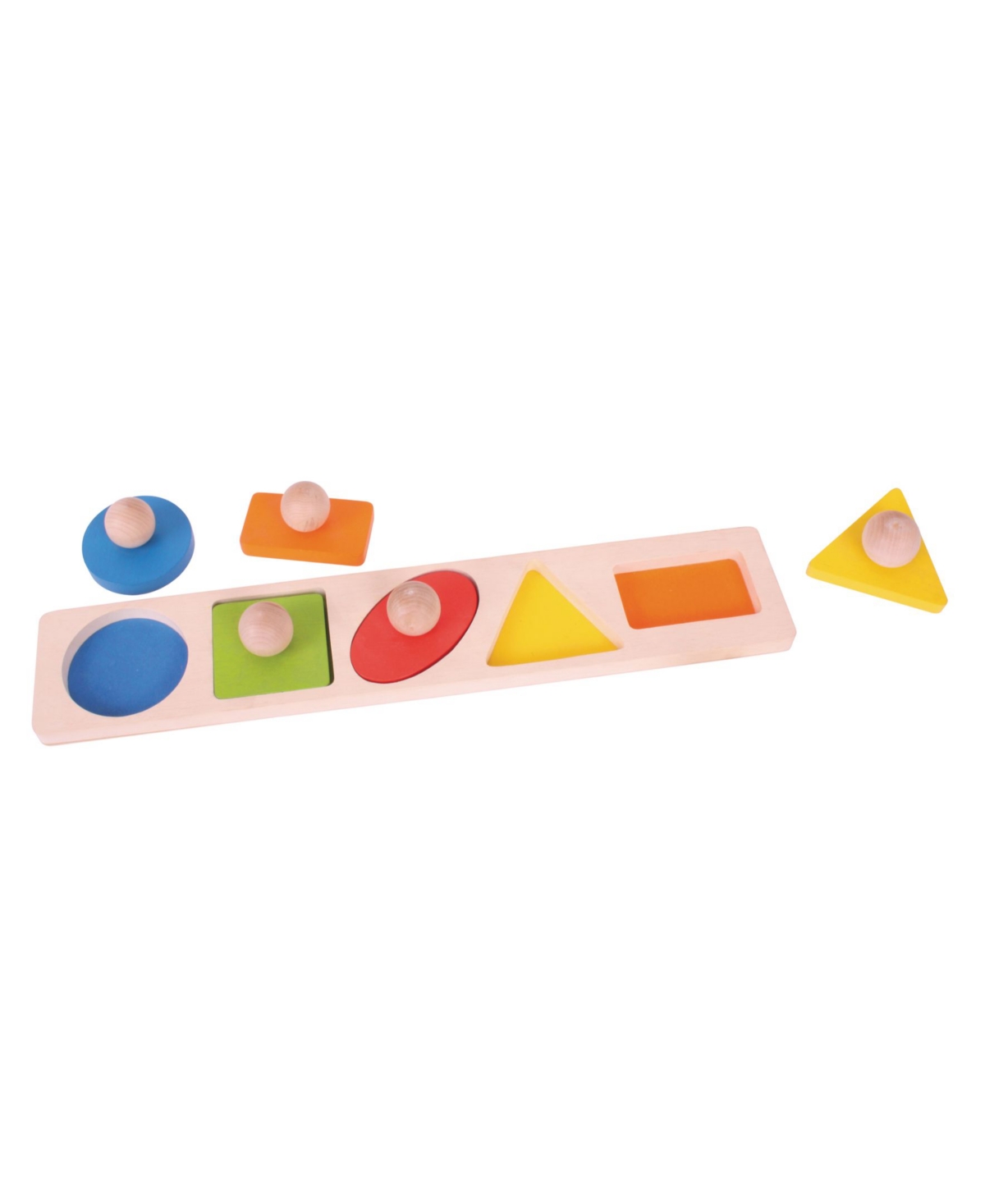 Masterpieces Puzzles Bigjigs Toys Shape Matching Board In Multi