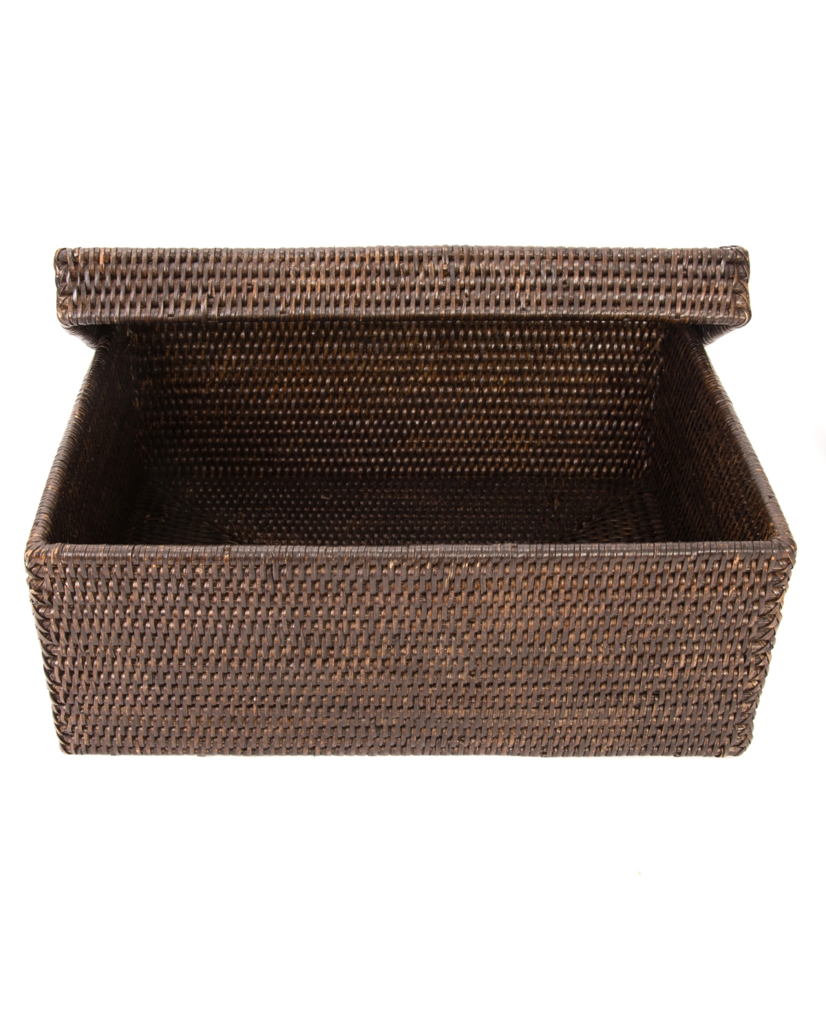 Artifacts Rattan Rectangular Storage Box with Lid