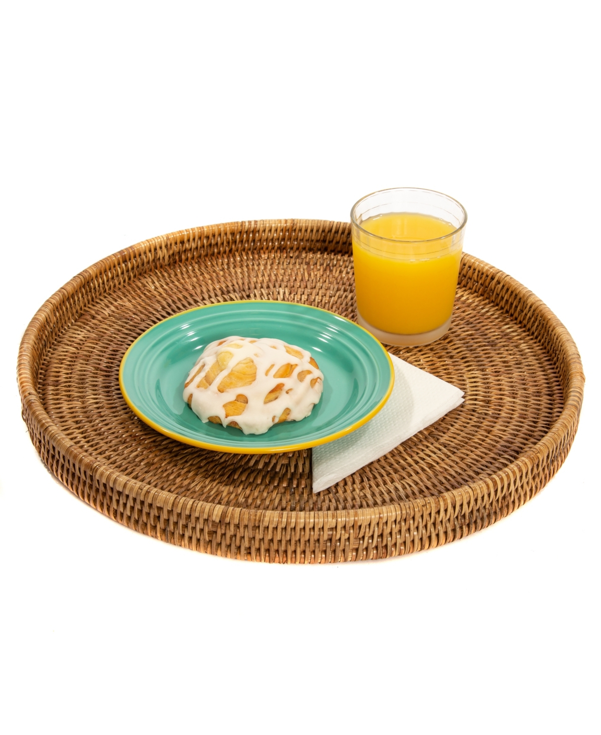 Artifacts Trading Company Rattan Round