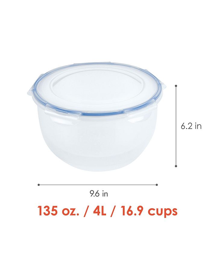 Lock n Lock Easy Essentials Specialty 16.9Cup Salad Bowl with Colander